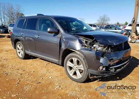 2011 Toyota Highlander Limited z USA, uszkodzony, nr VIN 5TDDK3EH8BS084712